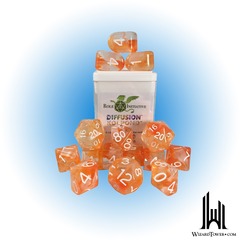 SET OF 15 DICE: DIFFUSION KOI POND